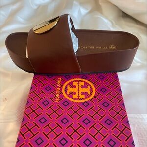 Brown Tory Burch Brown Sandal